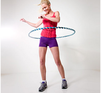 Un ventre ferme avec le Hula Hop !