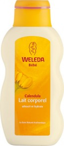 lait corporel au calenda weleda