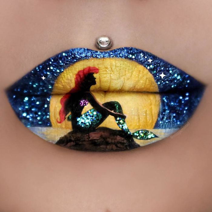 Cette make-up artiste transforme ses lèvres en véritables oeuvres d'art | #13