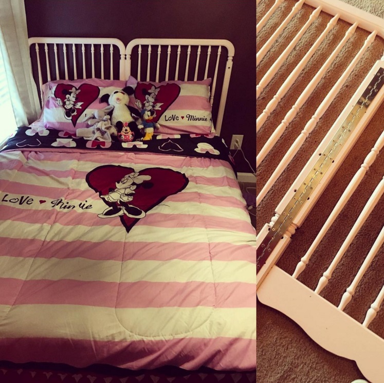 20 idées pour transformer le lit de bébé de votre enfant quand il devient trop grand pour aller dedans | #23