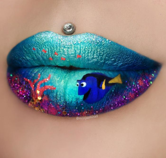 Cette make-up artiste transforme ses lèvres en véritables oeuvres d'art | #6