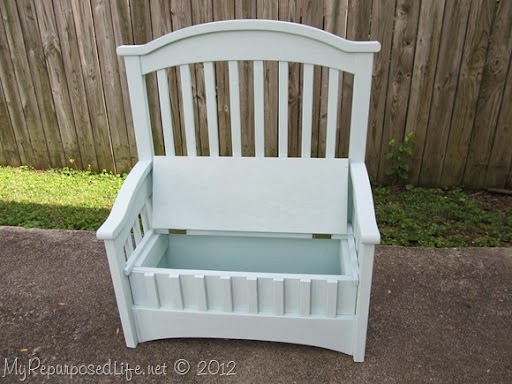 20 idées pour transformer le lit de bébé de votre enfant quand il devient trop grand pour aller dedans | #16