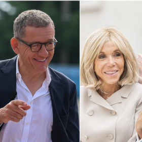 Brigitte et Emmanuel Macron interrompent leurs vacances pour Dany Boon et croisent une star de TPMP