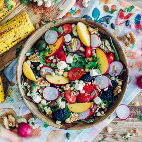 10 salades gourmandes et colorées pour accompagner un barbecue