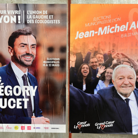 « Je suis déçu » : l'’ancien patron de l’Olympique Lyonnais Jean-Michel Aulas frôle le maire sortant Grégory Doucet à Lyon et le suspense devient total