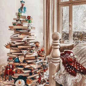 6 bonnes raisons de craquer pour le sapin de Noël en livres