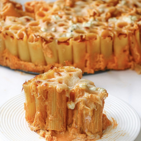 Cette recette de gratin de pâtes en nid d'abeilles cartonne sur TikTok