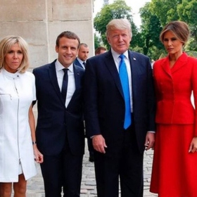 Donald Trump donne son avis sur la "gifle" de Brigitte Macron à Emmanuel Macron et fait le buzz