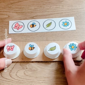 DIY : voici comment réaliser un puzzle de bouchons rigolo avec vos enfants
