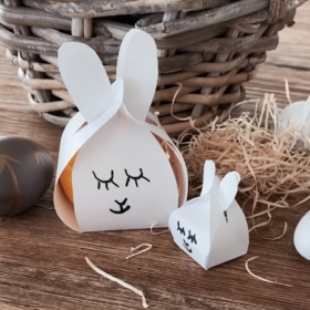 DIY : le tuto déco facile pour faire des petits lapins de Pâques en papier