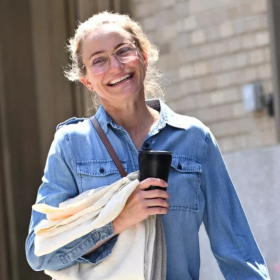 Cameron Diaz méconnaissable à New York : elle s'affiche avec zéro maquillage, lunettes et jean large