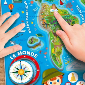 Le puzzle magnétique du monde Clementoni : un cadeau intelligent et amusant à glisser sous le sapin