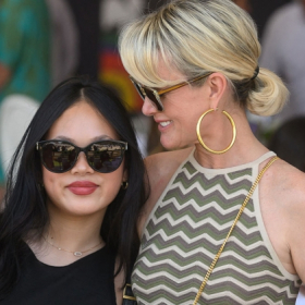 Laeticia Hallyday en sequins à Saint-Barth : la fête d’anniversaire féerique de Jade et Joy