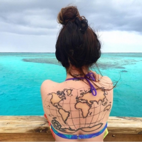 17 idées de tatouages pour les grands amoureux des voyages