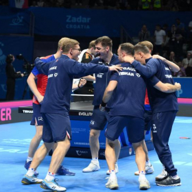 Tennis de table : les frères Lebrun offrent à la France son premier titre européen depuis 1998