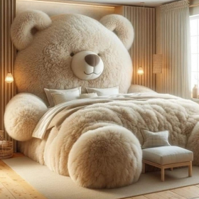 Ce lit nounours est tellement cocooning que vous allez vouloir le même !