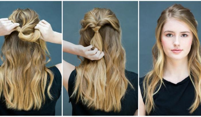8 coiffures incroyablement simples que vous pouvez réaliser en 10 secondes | #4