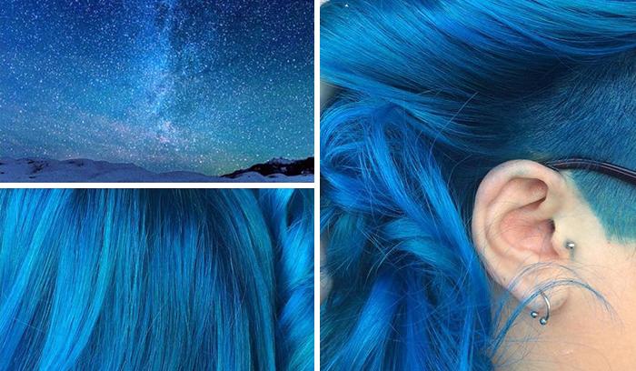 La tendance coiffure Galaxy Hair pour des cheveux aux couleurs de l'espace | #12
