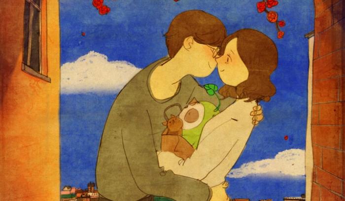 20 illustrations qui montrent que l'amour se nourrit des petites attentions du quotidien