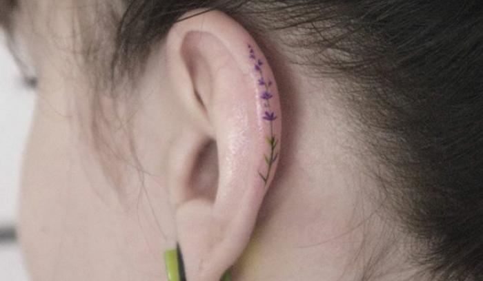 11 tatouages hélix qui vous donneront envie d'un tatouage sur l'oreille | #4