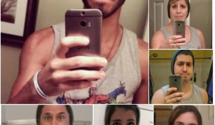 Ces parents reproduisent les selfies de leurs enfants pour les embêter... et le résultat est encore plus réussi ! | #14