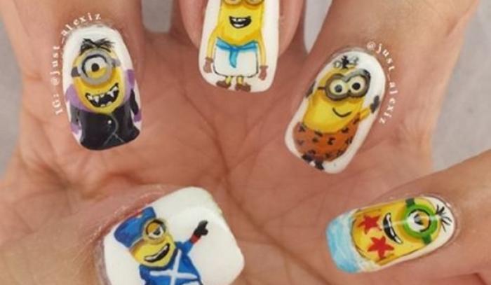 21 nail arts Minions trop mignons ! | #7