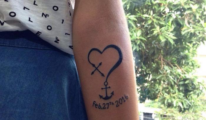 22 tatouages ancres qui vous rappelleront de rester bien amarré | #17