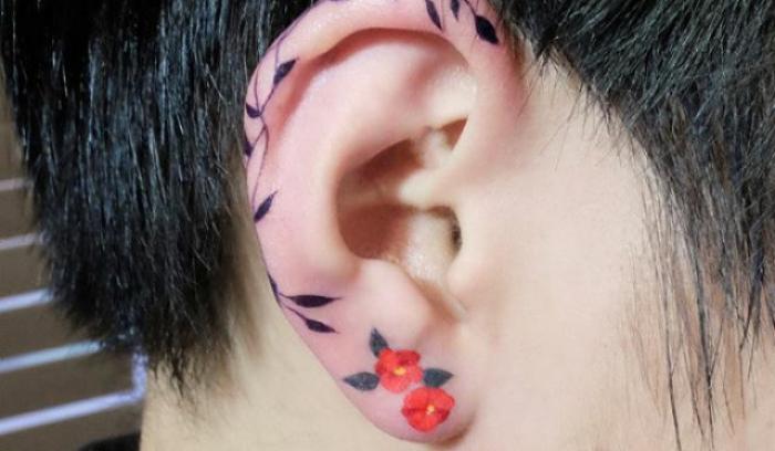 11 tatouages hélix qui vous donneront envie d'un tatouage sur l'oreille | #3