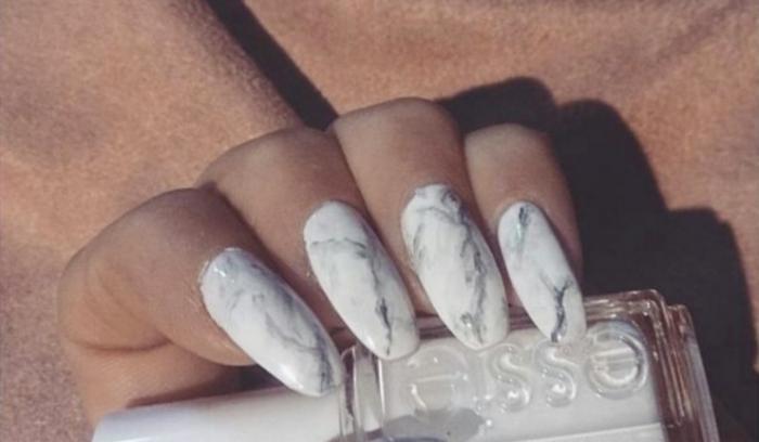 La dernière tendance nail art : les ongles marbrés | #16