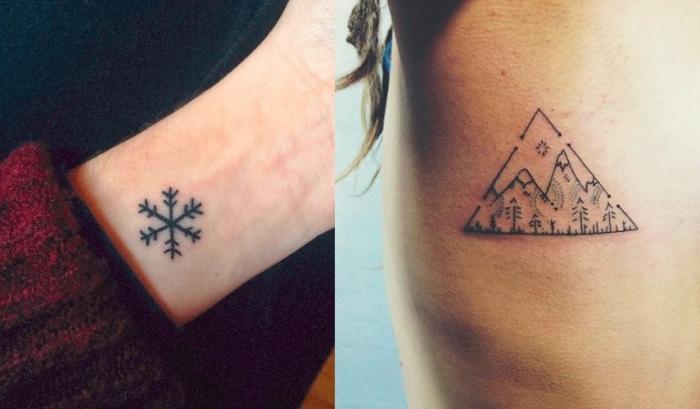 15 idées géniales de tatouages sur le thème de l'hiver