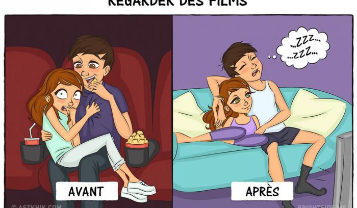9 illustrations qui résument parfaitement votre vie avant et après le mariage | #4