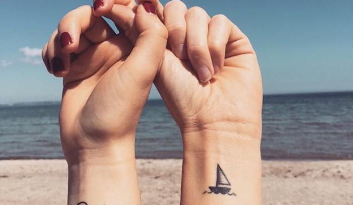 18 idées de tatouages vague pour tous ceux qui adorent la mer | #4