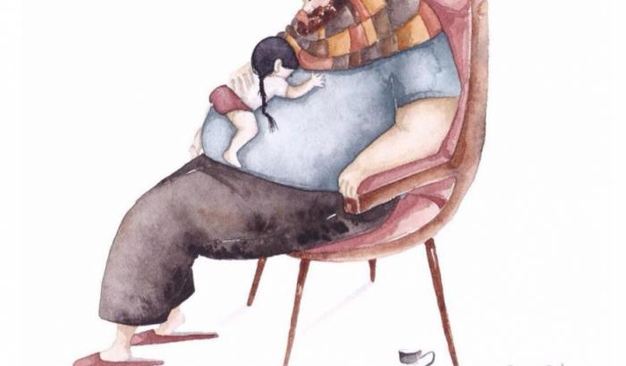 14 illustrations réconfortantes sur l'amour entre les papas et leur fille | #5