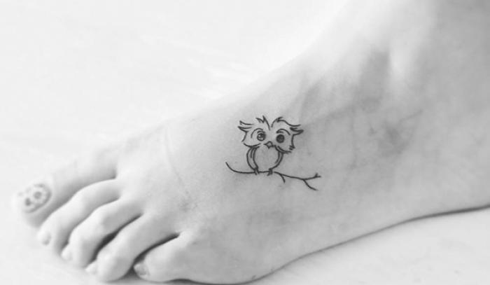 22 petits tatouages sur le pied qui vont vous faire craquer | #14
