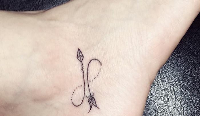 22 petits tatouages sur le pied qui vont vous faire craquer | #12