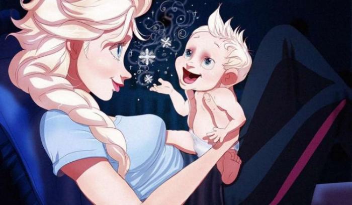 A quoi ressembleraient nos Princesses Disney préférées si elles étaient jeunes mamans ? | #4