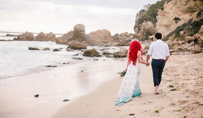 Ariel La Petite Sirène épouse Eric dans ce mariage féerique sur la plage | #44