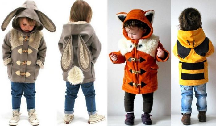 Ces manteaux géniaux transforment vos petits bouts en animaux adorables !