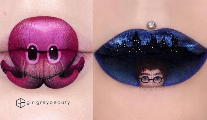 15 maquillages incroyables pour transformer vos lèvres en véritables oeuvres d'art