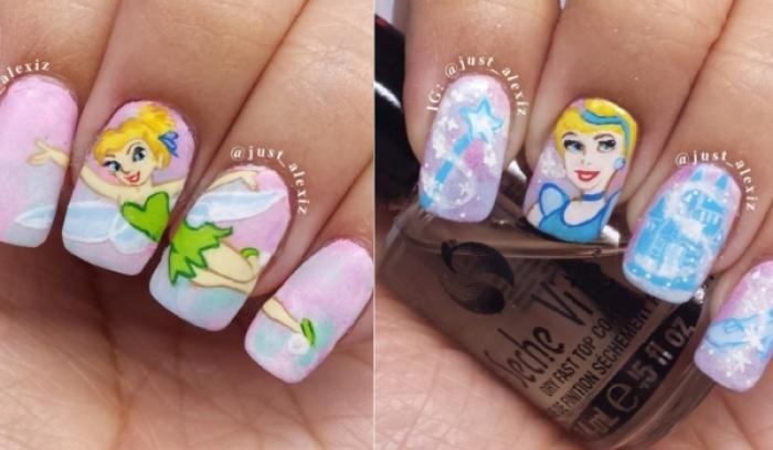 12 nail arts Princesses Disney qui nous font retomber en enfance