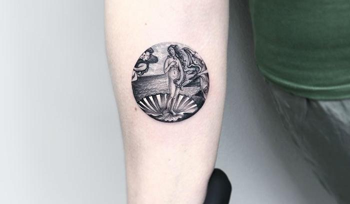 Cette artiste réalise de petits tatouages ronds magnifiques | #9