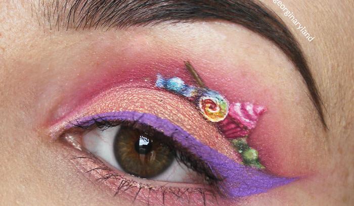 14 magnifiques maquillages que cette make-up artiste réalise sur son propre oeil | #5