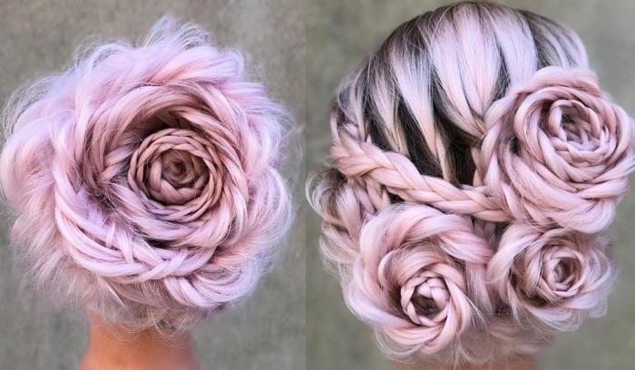 Ces coiffures tressées en forme de rose sont plus faciles à faire soi-même que vous ne le pensez