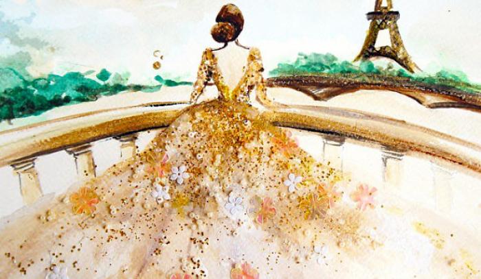 Cette artiste utilise du vernis pour imaginer des robes de soirée sublimes | #2