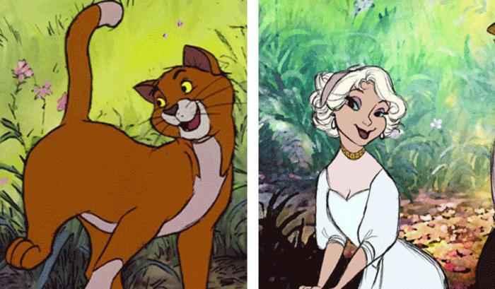 Une artiste transforme 6 animaux Disney en humains | #5