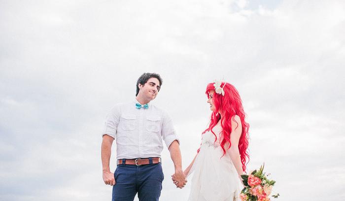 Ariel La Petite Sirène épouse Eric dans ce mariage féerique sur la plage | #41