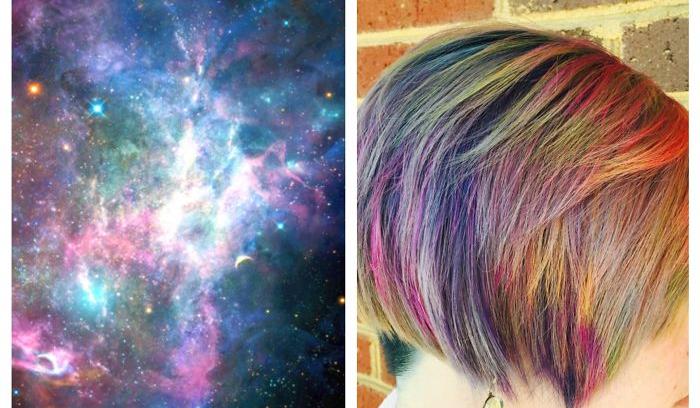 La tendance coiffure Galaxy Hair pour des cheveux aux couleurs de l'espace | #22