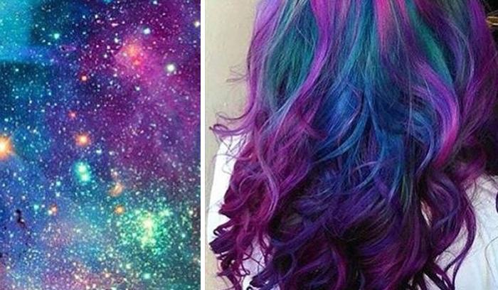 La tendance coiffure Galaxy Hair pour des cheveux aux couleurs de l'espace | #15