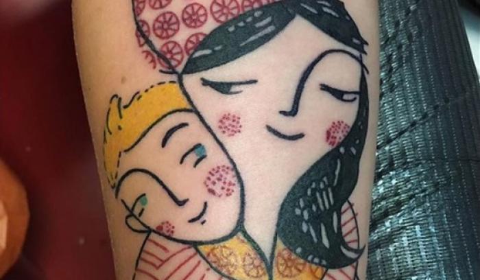 18 tatouages de maman qui vous permettront de garder vos bébés avec vous partout où vous irez | #7