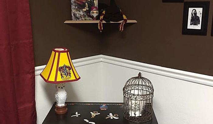 Ces parents ont créé une chambre d'enfant Harry Potter pour leur petit sorcier | #10